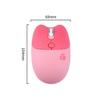 Mofii Бесшумная беспроводная мышь 2.4G в форме кошки: Портативный вариант как для левшей, так и для правшей