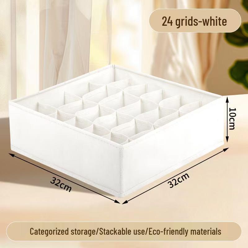 Складной ящик для хранения нижнего белья и носков с разделителями – Органайзер для ящика для бюстгальтеров и трусиков