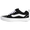 Knu Skool Support Низкие кеды для скейтборда Унисекс Черно-белые кроссовки VN000E9XBLA