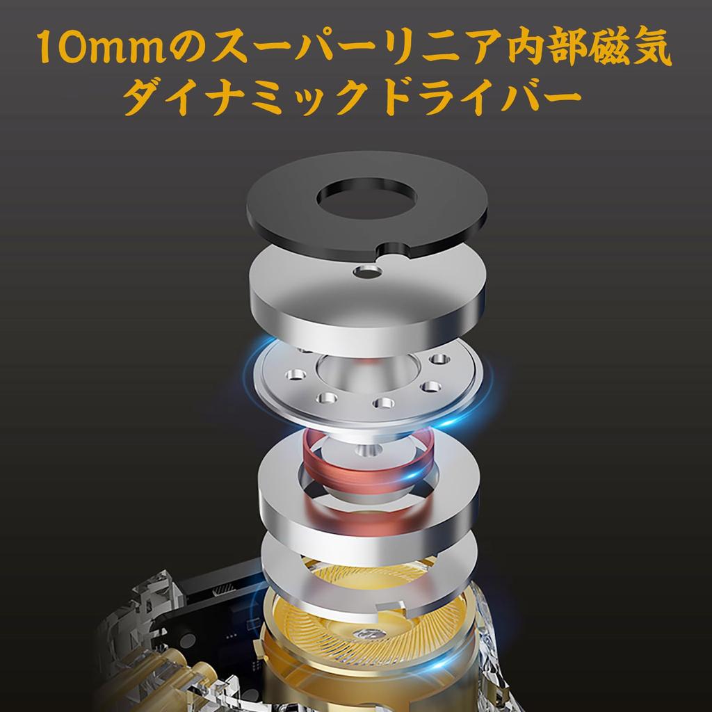 LINSOUL KZ ZS10 Pro 2 Black Hybrid Earphones Designed for Music Enthusiasts High-End 4BA+1DD (Black.No Microphone)