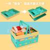 Children'S Pizza, Vegetable Play House Folding Storage Basket, Simulated Fruit Chechele Kitchen Cooking Toys