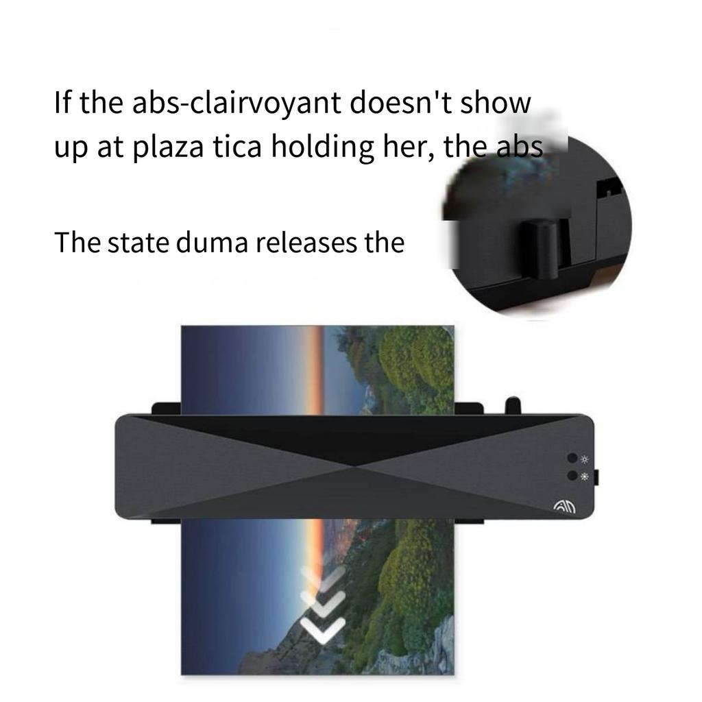 Автоматическая мини-машина для ламинирования пластиковых конвертов Photo LaminatorA4