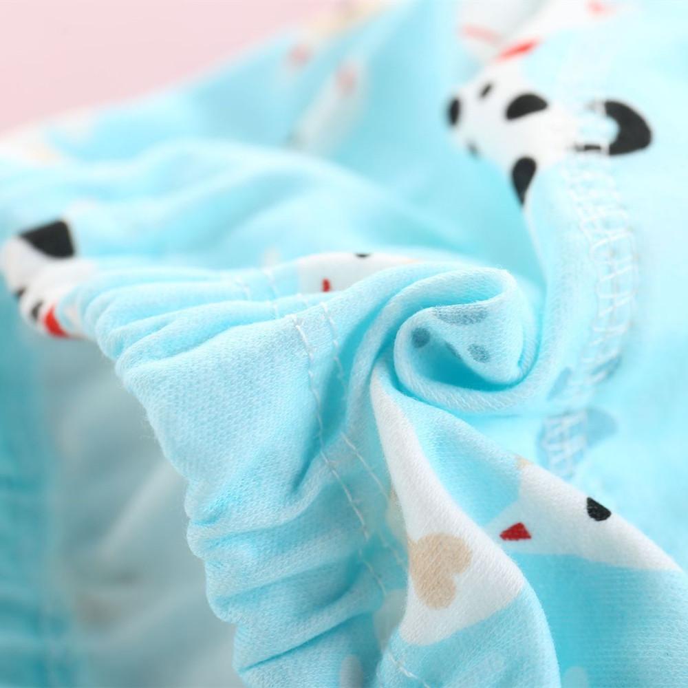 5PC Cartoon Printed Breathable Baby Reusable Diaper for Bedroom Nappy Shorts Training Pants