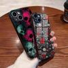 Чехол для телефона с готическими узорами и черепами ворона для IPhone 17 Pro Max 16 15 14 Pro Max 13 11 Plus Стеклянная крышка