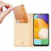 Чехол-кошелек Dux Ducis Gold для Samsung Galaxy A14 5G — откидная крышка с держателем для карт и подставкой