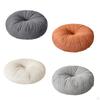 Japanese Tatami Floor Cushion Round Seat Pouf And Decorative Pad with Thick Filling Suitable for