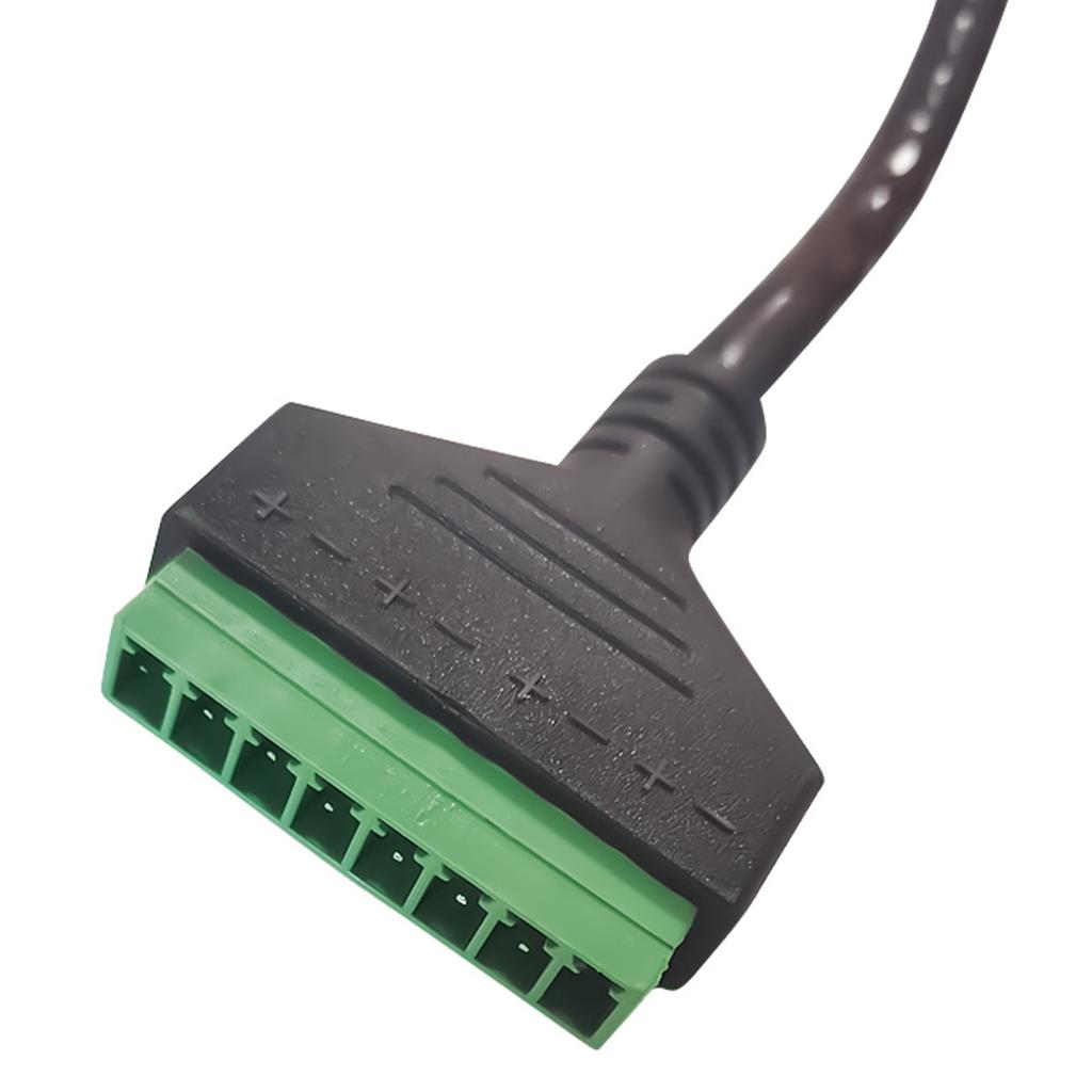 RJ45 удлинительный кабель «папа-мама» 8-контактный винтовой клеммный адаптер для передачи сетевого сигнала