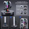 RGB Подставка для наушников Крючок для контроллера 9 режимов освещения для настольной стойки-вешалки для контроллера Держатель для наушников для ПК Аксессуары для наушников