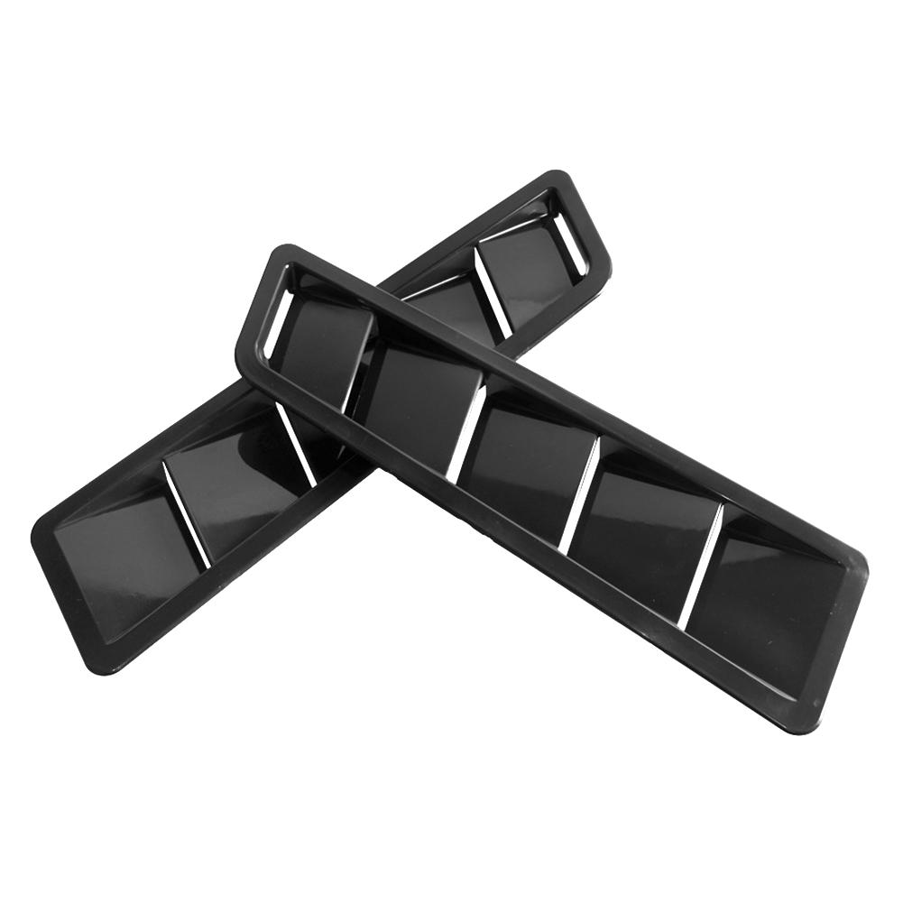 2 шт. универсальные автомобильные вентиляционные отверстия для переднего капота из углеродного волокна, охлаждающая панель для Ford Mustang, Nissan, BMW, VW, Jetta, Golf, Jeep