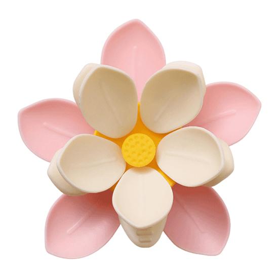 Клип Двухслойные цветы Магнитные магниты на холодильник Запечатыватель пакетов для закусок