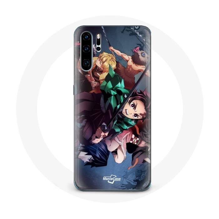 Case for Huawei P30 Tanjiro Nezuko and Inosuke Slayer Kimetsu No Yaiba Manga