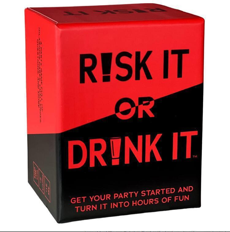Risk Or Drink It Romantic Card Set For Couples Date Night And Connection