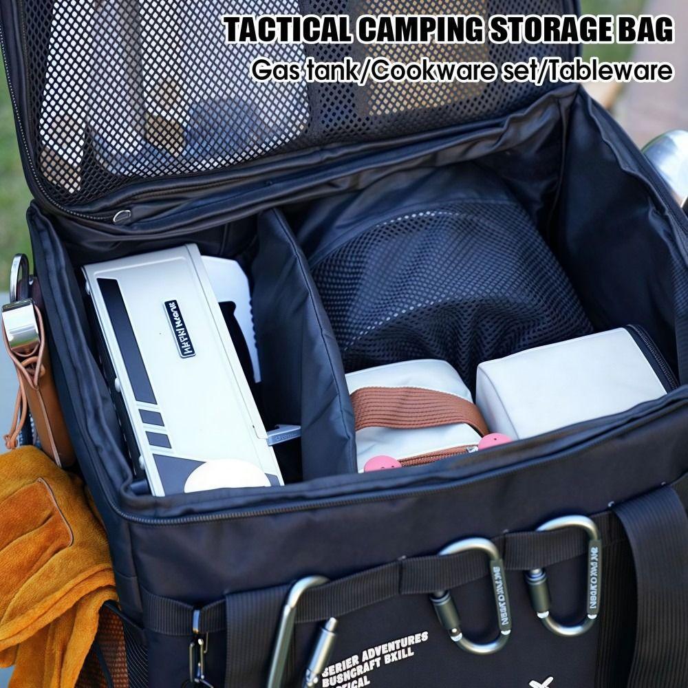 42L/30L Camping Storage Bag Large Capacity Trunk Storage Bag Practical Handbag  Outdoor