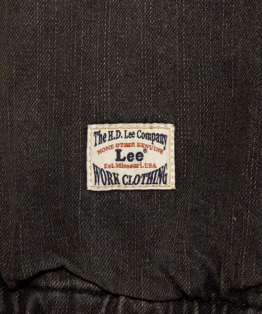 LEE Boa Denim Hooded Jumper Black
