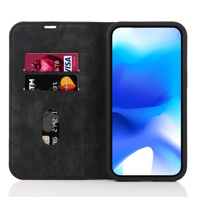 Для iPhone 15 чехол кожаный держатель для карт защитный чехол для телефона совместимый с MagSafe