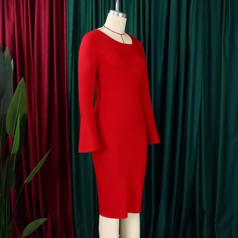 Женское осеннее новое модное элегантное платье с сумкой и ягодицами