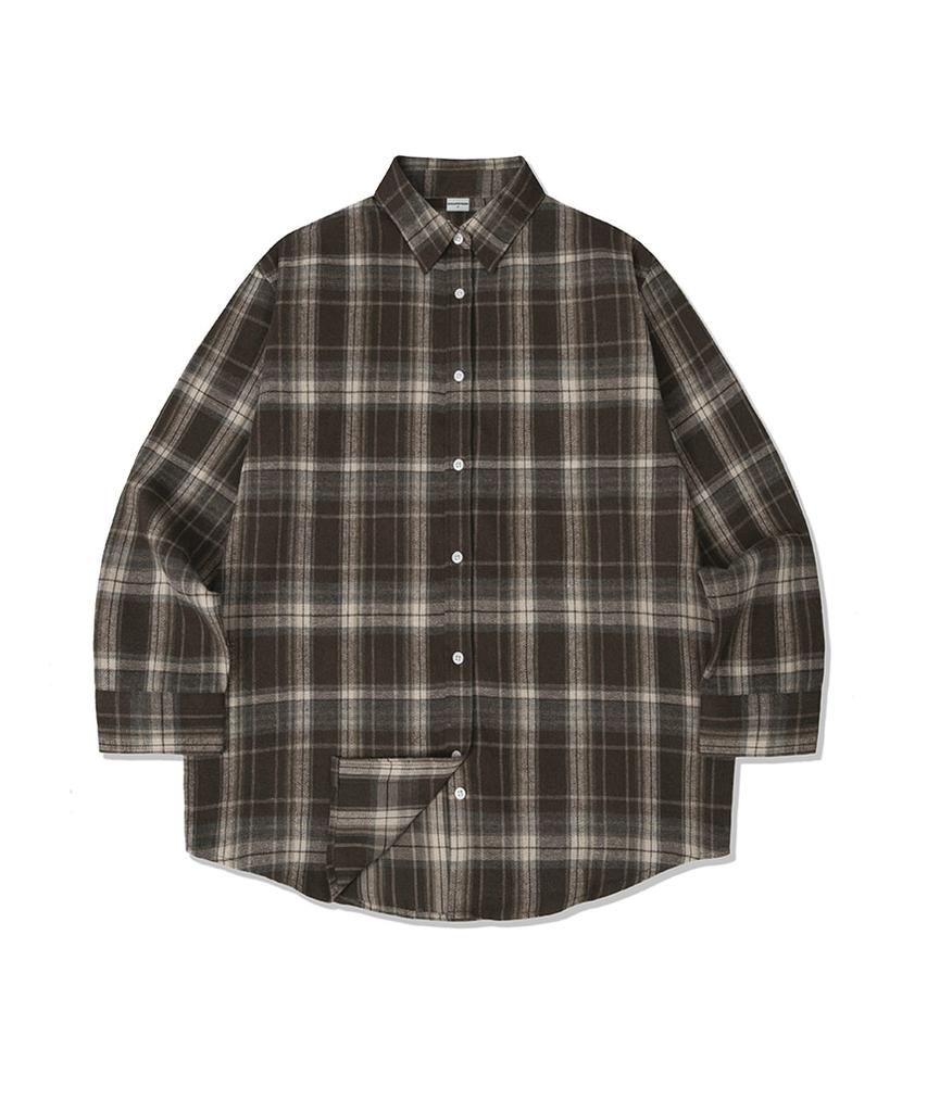 ESCAPEFROM Easy Line Oversized Check Shirt [3 Colors]