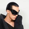 Популярные женские солнцезащитные очки Оверсайз преувеличенные Панк солнцезащитные очки Солнцезащитные очки Мужские UV400 Защита Оттенки Зеркальные Цветные Y2K Очки