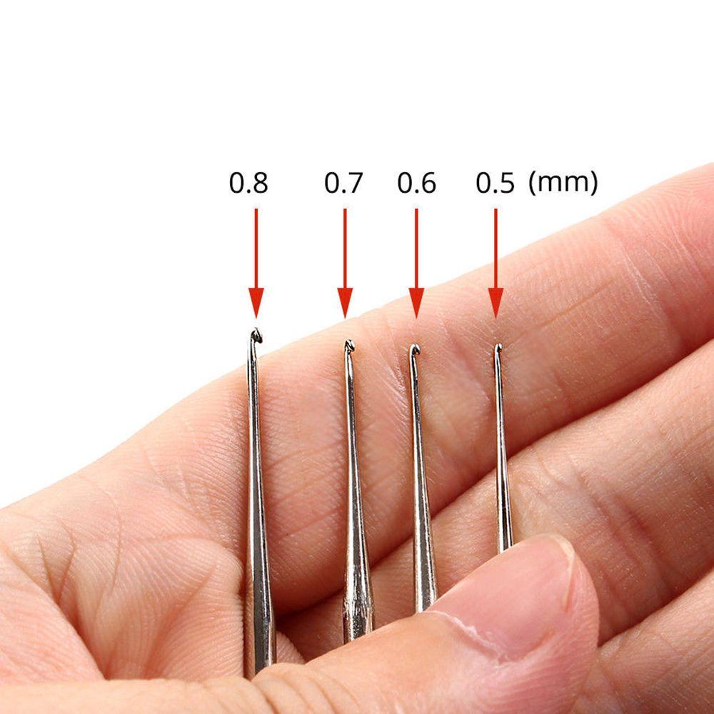 Accessories Wig Making Tools Hair Making Tools Micro Hook Hook Needle Dreadlock Crochet Needles