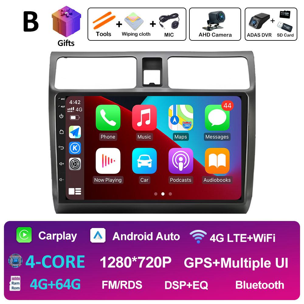 Для Suzuki Swift 2003 2004 2005 2006 - 2010 Android Intelligent System Wireless Carplay DSP Stereo Autoradio Auto Tools No 2 din