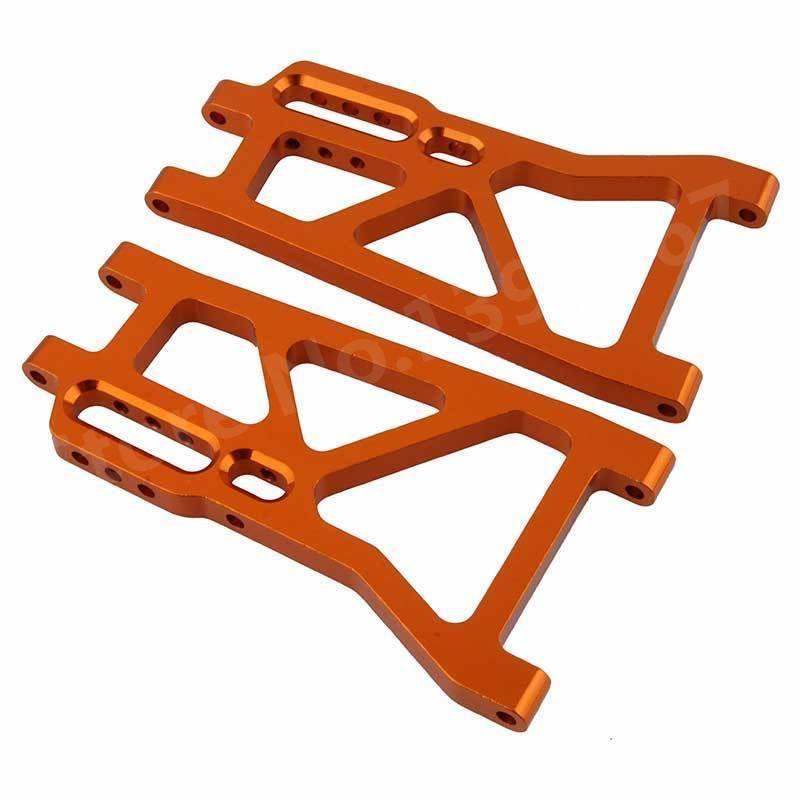 2Pcs FS Racing 513008 Aluminum Alloy Rear Lower Suspension Arm (AL.) For 1/10 Scale Models RC Car Truck Brushless Upgrade Parts