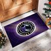 Melbourne Storm Crystal Velvet Carpet Soft Anti?Slip Floor Mat Comfortable Home Living Room Bedroom Decor Rug