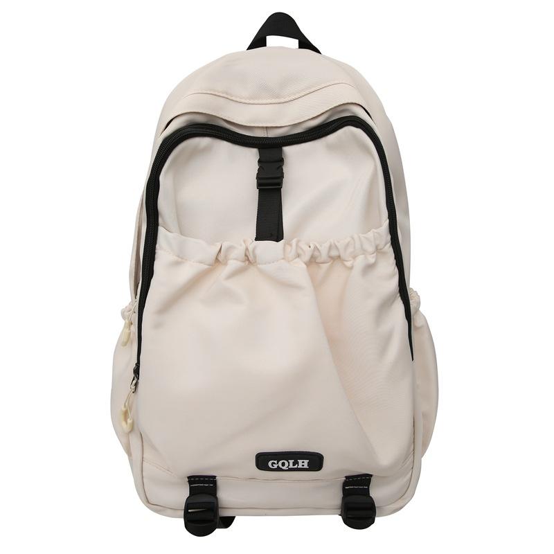 Повседневный рюкзак Простой Большой вместимости Дорожный рюкзак Модный Школьный рюкзак для старшеклассников и студентов