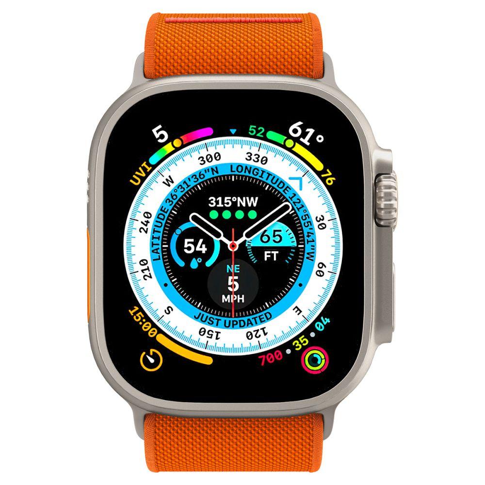 Spigen Подходит для Lite Ultra Apple Watch 6 / 7 / 8 / 9 / 10 / Se / Ultra 1 / 2 (44 / 45 / 46 / 49 мм) Апельсин