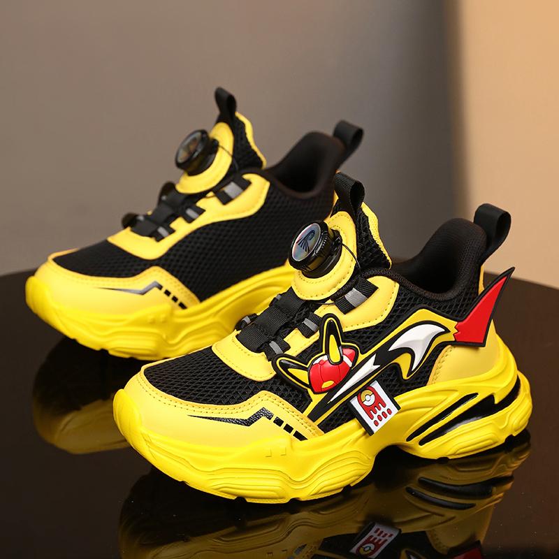 Детская мода Four Seasons Дышащая повседневная обувь для детей Бег Спорт Студенты Девочки Трендовые удобные кроссовки для спортзала