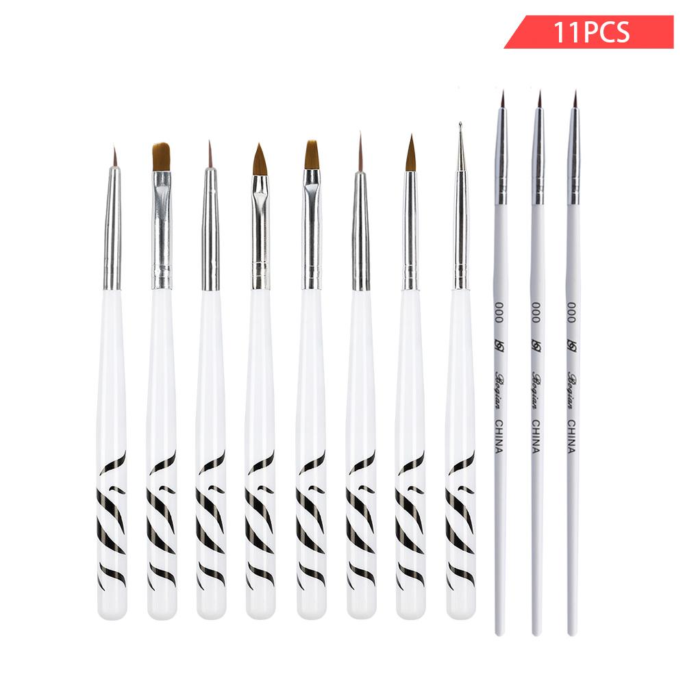 Набор ручек для дизайна ногтей PHOENIXY, ручки для раскрашивания ногтей, подводка для рисования, кисти для ногтей, маникюрные инструменты