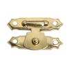 1set Vintage Bronze Hasp Hinge Screws Furniture Cabinet Hinges Mini Cabinet Hinge  Jewelry Box