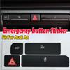Для A4 04-06 ESP Car Flash Switch Button Cover Cup Holder Stickers Button Knob Switch Interior Decoration Car Styleing
