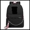 Anime Backpack Usb Teen Student School Bag Men'S And Women'S Leisure Travel Backpack