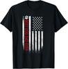 Best Dog Dad Ever American Flag Gift for Best Father Gift Unisex T-Shirt
