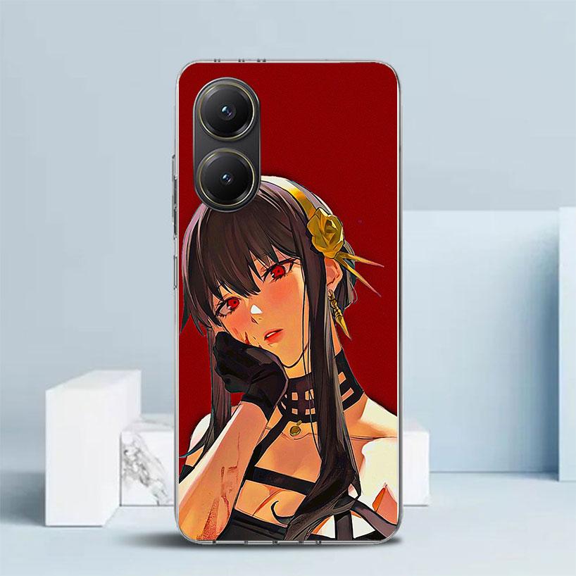 S-Spy Family Yor F-Forger Phone Case For Xiaomi Poco F7 Ultra X5 X6 X7 Pro M7 Redmi 15C 15 13C 13 12C 12 10C 10 10A 9 9C 9A 9T C