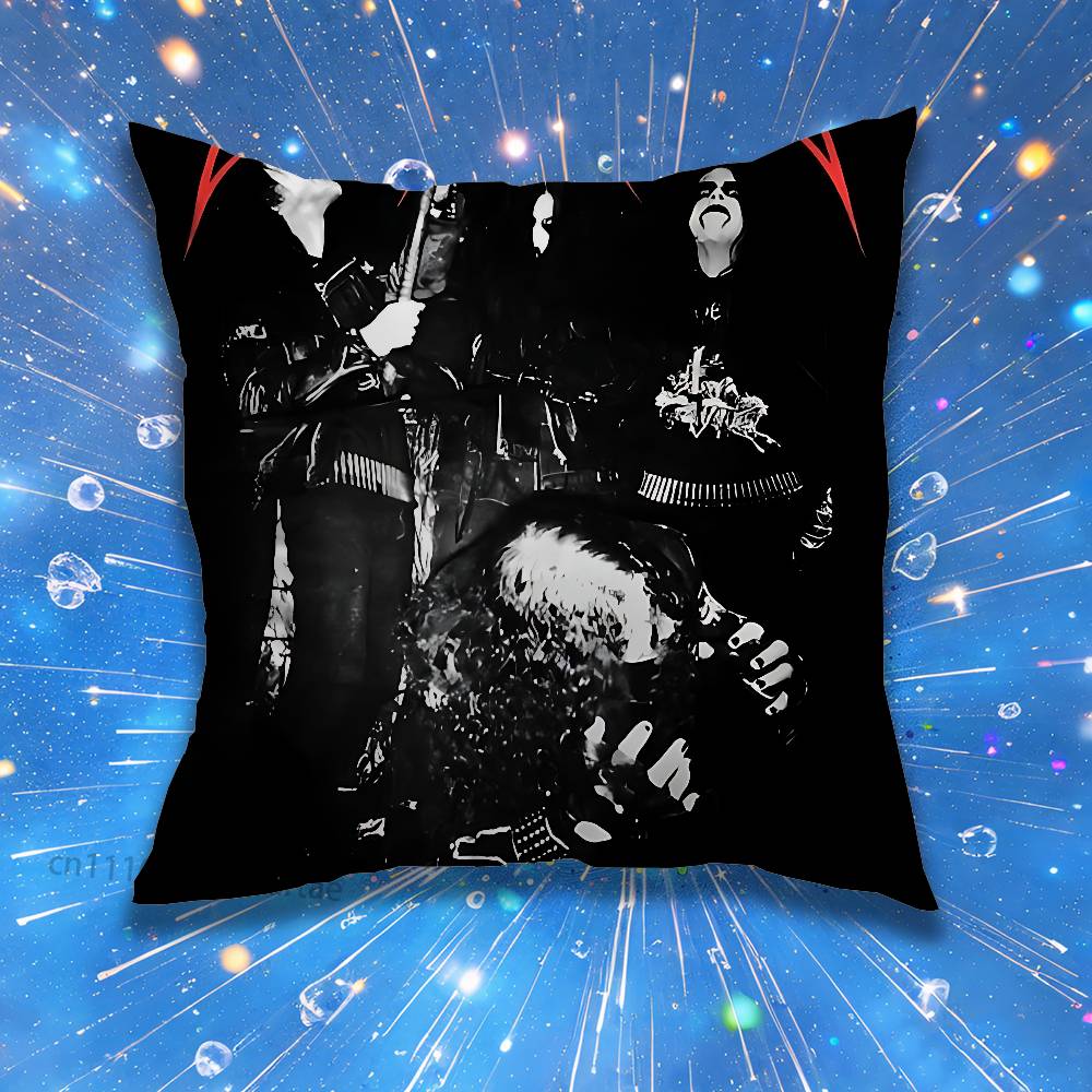 DDarkthrone BBand Pillow Case Living Room Sofa Cushion Cover Suitable For Home Bedroom Room Decoration
