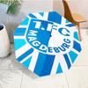 Magdeburg Flames Automatic Folding Umbrella - 8-Rib Travel Umbrella with Auto Open/Close & Portable, Gift for Christmas, Birthdays