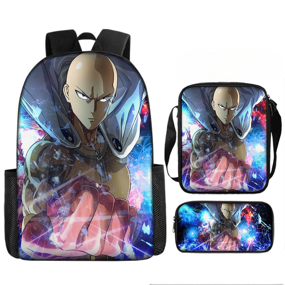 Детский школьный рюкзак «Наруто» из легкого прочного материала с забавным принтом для юных учеников