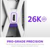 Беспроводная игровая мышь NZXT Lift Elite, БЕЛАЯ, легкая, скорость опроса 8K, беспроводная игровая мышь, белая MS-101NW-02 MS0745