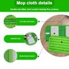 Yousheng Многоразовая насадка для швабры из микрофибры, супермягкая, с высокой впитывающей способностью, простая установка, сменная накладка для швабры для пола, сменная насадка для подметальной машины Swiffer