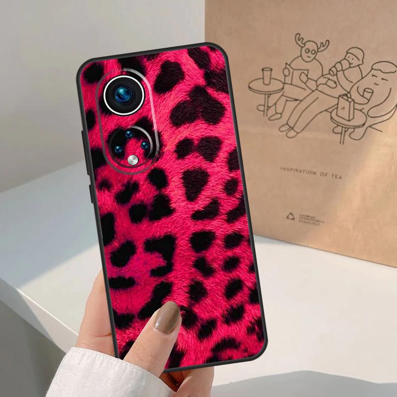 Леопардовый Узор Животное Красочный Для Honor Magic 8 5 6 7 Pro Чехол Для Honor 400 200 Lite 50 70 90 X8c X8b X9a X9b X9c X9d Win