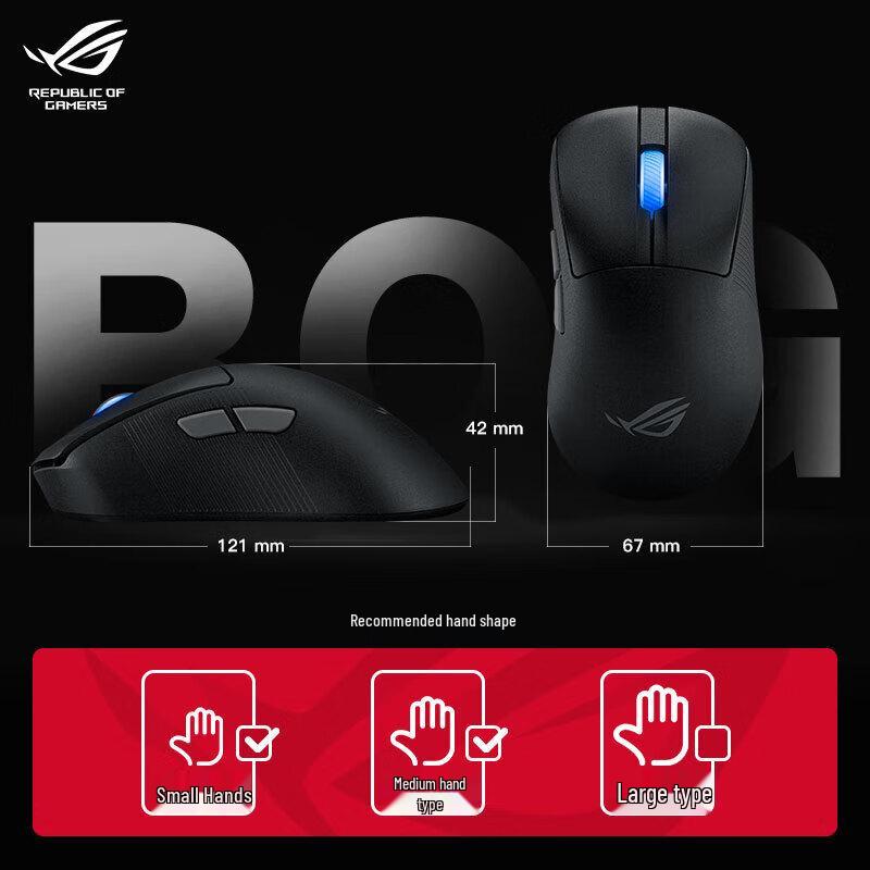ASUS ROG Harpe Ace AimPoint Pro Tri-Mode Gaming Mouse