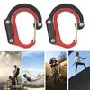 Многофункциональный карабин, подвесная пряжка, прочный, несущий нагрузку алюминиевый сплав, универсальный вращающийся карабин D-типа, зажим
