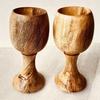 Wooden Goblet Handmade Chalice Wine Drinking Cup,15.24 Cm X 5oz, Perfect for Wedding, Christmas, Eucharist  Kiddush 1Pc
