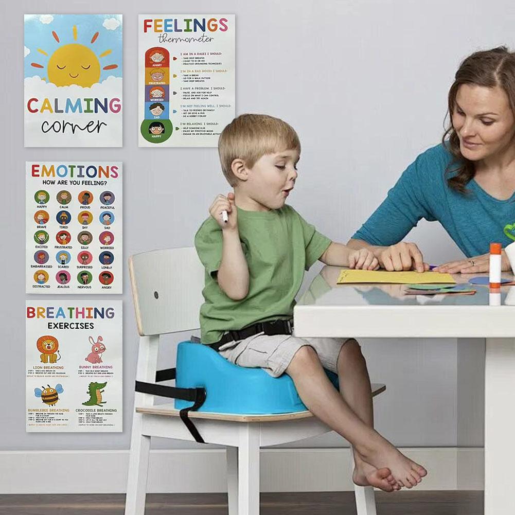 12 Calming Corner Posters For Classroom Calm Down Corner Mental Health Poster Calm Down Corner Emotion Posters for School Office
