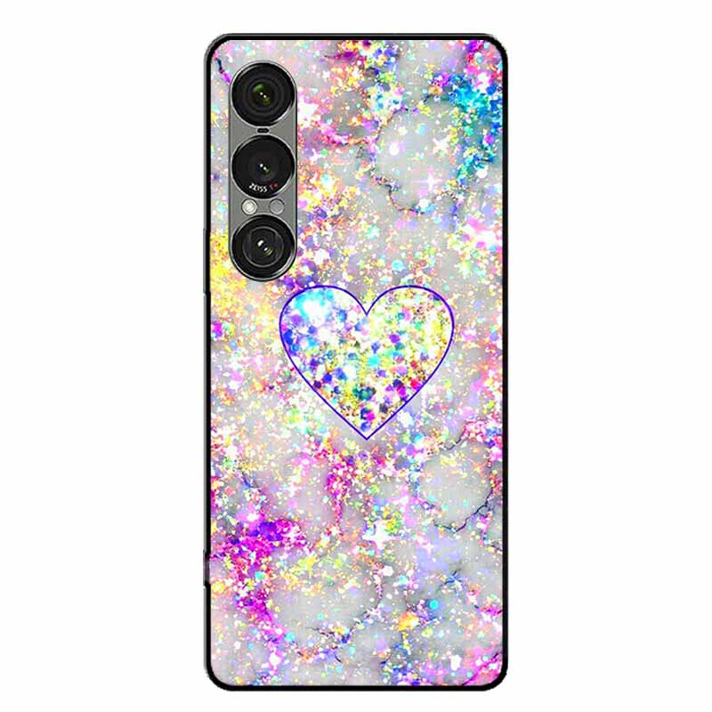 Для Sony Xperia 1 VII / 1 VI / 1 V Чехлы Модный Защитный Силиконовый Задний Чехол Для Xperia 1 VII Задняя Крышка Телефона Capa Xperia 1V Funda