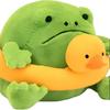 JELLYCAT Amphibious & Crawling Series Swimming Circle Rain Frog Soothing Doll Plush Small Height