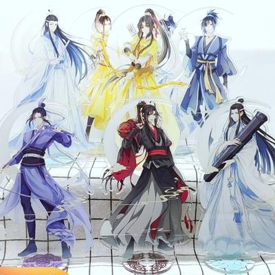 1 шт. Mo Dao Zu Shi, акриловая фигурка-подставка, экшн-игрушка, Grandmaster of Demonic Wei Wuxian Lan Wangji, стоячая тарелка, украшение для рабочего стола