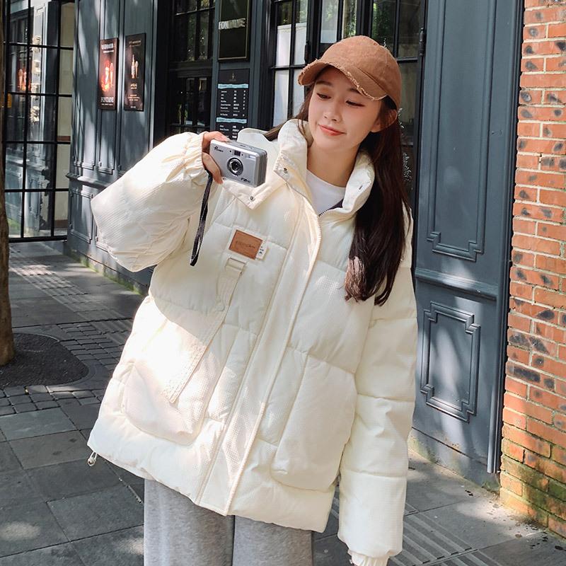 Женская куртка, удобная и молодежная верхняя одежда, женская зимняя рабочая утепленная теплая куртка с капюшоном, одежда для хлеба, хлопковая куртка
