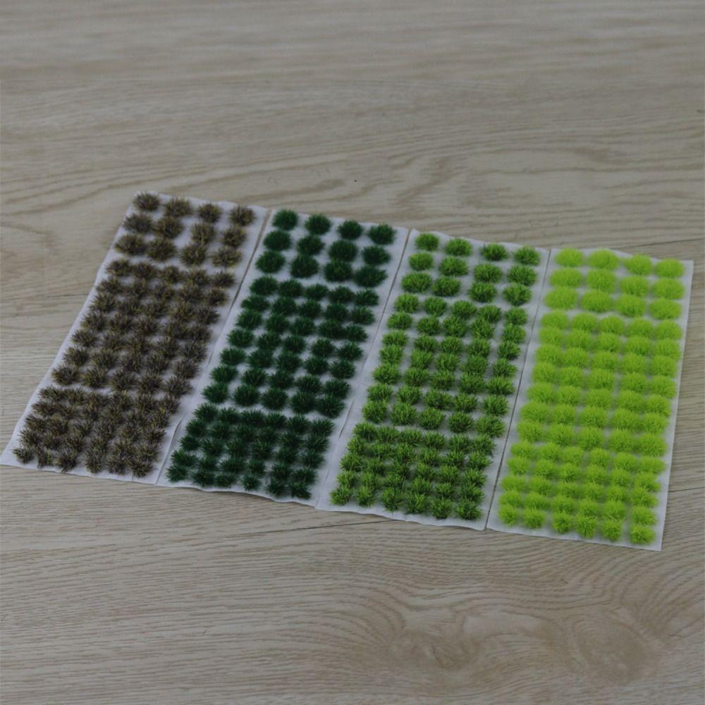 Plant Scene Model Grass Tufts Artificial Plant Cluster Simulation Wargame Scenery Sand Table Layout